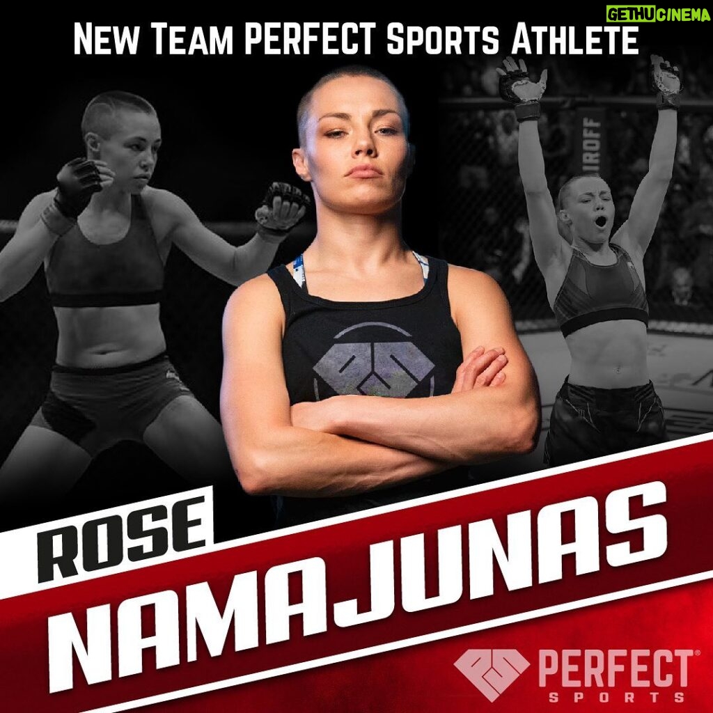 Rose Namajunas Instagram - Happy to announce my partnership @perfectsportstm 🌹#teamperfectsports #clean #represented