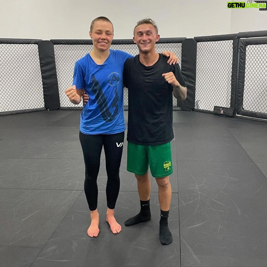 Rose Namajunas Instagram - #Repost @gregnelsonmma ・・・ So awesome watching my son Gunnar @guapogrinch working with at Rose @rosenamajunas. He grew up on the mats watching the likes of @themusclesharksherk @davemenne @jacob.volkmann @niklentz @brocklarsonbjj @brock._.lesnar @natmcintyre @deleveled … and so many others training hard and setting the way. He grew up doing BJJ, Muay Thai, Grappling, Wrestling… had been to UFCs, behind the scenes, met a ton of fighters, has had hundreds of wrestling matches, many BJJ and Grappling matches, has sparred and grappled with the mma team and now gets to work with Rose. He is the perfect size, understands how to drill hard, and is strong. Also, he gets to train and get back at it. #fatherandson #son #training #wrestling #mma #training #learning #growing #experience @theacademymn @rosenamajunas @hypeordie @cswassociation @pedrosauer_bjja @worldthaiboxingassociation @pirateswrestling