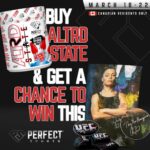 Rose Namajunas Instagram - 🚨 ALTRD ROSE GIVEAWAY! 🌹 YOU DON'T WANT TO MISS THIS!!!! 🚨 READ BELOW👇 PRIZE INCLUDES 🎁 Exclusive Rose Artwork by Bruce Colero (signed & numbered by Rose & Bruce) 🥊 Official UFC Boxing Gloves (signed by Rose) HOW TO ENTER - Grab a bottle of ALTRD STATE (it will be 50% off from March 18-24) 🎉 - Every purchase not only elevates your performance but also enters you into our mega giveaway!🥋 🔔Winner will be announced March 22nd from this account only - please be mindful of spam accounts and report them when possible 👊🏻 Don't miss out on this knockout opportunity! 🥊 Canadian Entries only 🇨🇦 BE GREAT. 💪