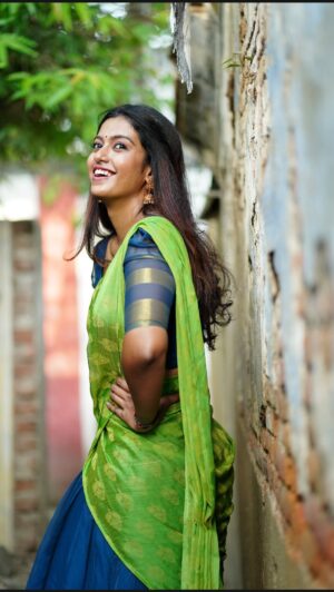 Roshini Haripriyan Instagram - One of my favourite outfit in #cwc ♥️♥️

Outfit @ivalinmabia 
📷 @rightfilmer 

#roshni #roshniharipriyan