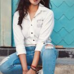Roshini Haripriyan Instagram - Not so perfect ♥️ I love being myself. Outfit @thestitches.in #cookwithcomali3 #roshni #roshniharipriyan