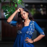 Roshini Haripriyan Instagram - Keep smiling ♥️♥️ Styled by @paviiiee_08 Outfit @soul__spectrum 📷 @bigshot_studios Retouch @thejan__ #cookwithcomali #cookwithcomali3 #roshni #roshniharipriyan Chennai, India