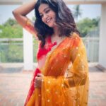 Roshini Haripriyan Instagram - Rangeela ♥️♥️♥️ Outfit by @deepoo_designers #cookwithcomali #cookwithcomali3 #roshni #roshniharipriyan Chennai, India