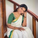 Roshini Haripriyan Instagram - Never ending love for traditional outfits ♥️ Outfit from @usabridalstudio #cookwithcomali #cookwithcomali3 #roshni #roshniharipriyan
