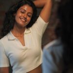 Roshini Haripriyan Instagram - POV : you’re the main character 🖤🤍 #roshniharipriyan #reels #pov Mango Hill,Auroville