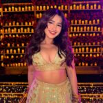 Roshni Walia Instagram - Wedding da season 🤪 . . . Outfit - @the_adhya_designer . . . #explore #roshniwalia #indian 🔚 Taj Lands End, Mumbai