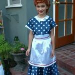 Rowan Blanchard Instagram – When I was Lucille Ball for Halloween and my birthday party😇 I Love Lucy