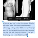 Rowan Blanchard Instagram – Marilyn and Marlene meeting at a press conference by Milton Greene in 1955 💔