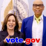 RuPaul Instagram - Now more than ever, we urge you to register to vote. Go to vote.gov and make sure your voice is heard!