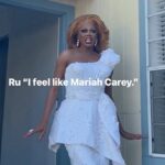 RuPaul Instagram - I LOVE @mariahcarey fragrances!