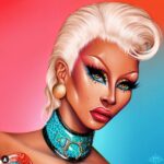 RuPaul Instagram - LOVE @daywee_art #MAMARU @itsravenhunty_