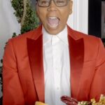 RuPaul Instagram - Stress less this holiday season, because Mama Ru is looking out for you. #Tupperware #BakingSoda