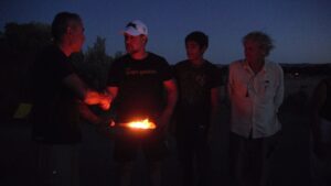 Russell Crowe Instagram - Smoking ceremony with Kaurna people south of Adelaide 2014 on The Water Diviner. @taikawaititi