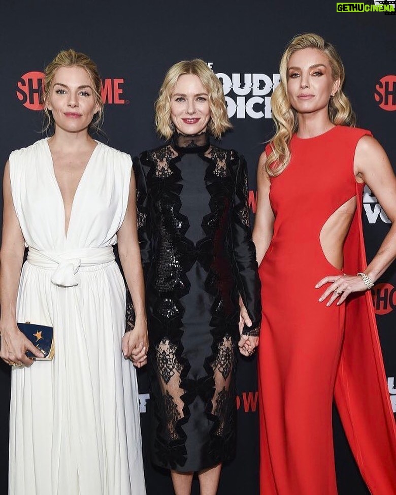 Russell Crowe Instagram - What a cast . The powerful actresses of The Loudest Voice . Sienna Miller, Naomi Watts and Annabelle Wallis. On Showtime in the USA June 30. @stanaustralia July 31. @sholtdseries @blumhouse