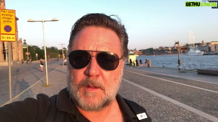 Russell Crowe Instagram - From Stockholm med kärlek