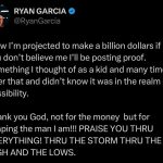 Ryan Garcia Instagram - STARTED AS A DREAM AND TURNED INTO A REALITY