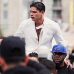 Ryan Garcia Instagram - Pure imagination come with me and you’ll see this all can be a reality ✨ It takes Guts to Make your dreams vision and ideas into real life, I love you. I love Jesus. Sincerely KingRyan Dressed in @giorgioarmani 📸 @goldenboy 📸 @95.media Hollywood, California