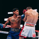Ryan Garcia Instagram - Despite the wishes of my enemies, God held me thru 💙👊 @daznboxing Houston, Texas
