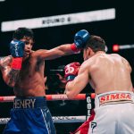 Ryan Garcia Instagram - Despite the wishes of my enemies, God held me thru 💙👊 @daznboxing Houston, Texas