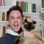 Ryan Kelley Instagram - Carl! Show them your mean face!