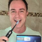 Ryan Kelley Instagram - My first electric toothbrush and I'm in love. Have you tried it yet? The P80 has a pressure sensor to make sure over brushing never happens, which is something I've had problems with in the past. Thanks @fairywillcare for a better smile 😁 🦷 🦷 🦷 #fairywill #fairywillcare #oralhealth #electrictoothbrush #whitesmile #selfcare