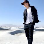 Ryan Phillippe Instagram - Exploring another planet w my boy. White Sands Missile Range