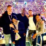Ryan Phillippe Instagram - last night before they remove the staples #buckin #haphill Staples Center Los Angelas