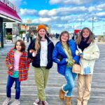 Ryan Phillippe Instagram - Had the BEST Thanksgiving wknd w these lil beauties. Sawyer, Ever, Kai & Isla. Pizza was had, Elf was watched, Young Sheldon was binged(along w teen romance anime). Boba was had, boardwalk shopping, cooking of pancakes was attempted, and we found some fake snow. + the eagles beat buffalo in OT and moved to 10-1, but I think that only mattered to me.😊