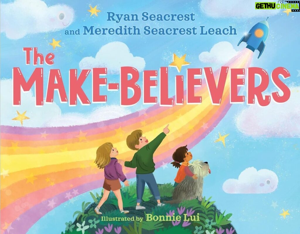 Ryan Seacrest Instagram - I’m thrilled to announce that my sister Meredith and I have written a children’s book called “The Make-Believers”, and it’s coming out this fall! Growing up, we constantly used our imaginations to dream big and take us far. And interacting with so many children through the @ryanfoundation has deepened our desire to encourage kids to dream and understand that through the power of their imaginations, they can envision an extraordinary life. With “The Make-Believers”, we hope to instill a belief in the magic of creating their own unique worlds.