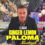 Ryan Seacrest Instagram - This is the perfect drink after a big #Thanksgiving meal… The @healthade Ginger Lemon Paloma mocktail is refreshing, will settle your gut, and add healthfulness to the holiday celebrations. Share your favorite holiday drink and tag me so I can see it ! #ad #healthadepartner Ingredients: 1/4 cup crystallized ginger, for rim 2 teaspoons sea salt, for rim 2 ounces grapefruit juice 1 ounce freshly squeezed lemon juice (from 1 large lemon) 4 ounces Health-Ade Ginger Lemon 2 ounces club soda (optional) Grapefruit wheel or wedge, for garnish