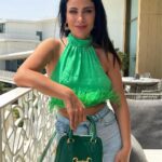 Saba Mubarak Instagram - Lately I’ve been obsessed with #green what is your favorite color, Bulgari