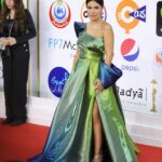 Saba Mubarak Instagram - About last night ‎فخورة وسعيدة بأول انتاج سينمائي لي @daughters_of_abdulrahman و فوزه بجائزة احسن فيلم تصويت الجمهور @cairofilms ‎ ، شكرا الكم ❤️ جمهور مصر العظيم Dress @gemymaalouf jewelry @jawharaeg hair @bisho_hair_stylist @alsagheersalons makeup @bysaraerian thank u @yasmineeissa ❤️