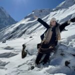 Sabila Nur Instagram - 🥶❤️ Annapurna Base Camp (ABC)