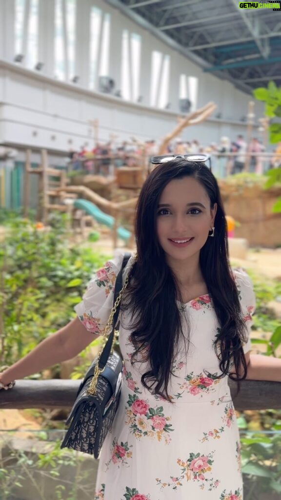 Sabila Nur Instagram - Day out with pandas 🐼❤ Giant Panda Conservation Complex
