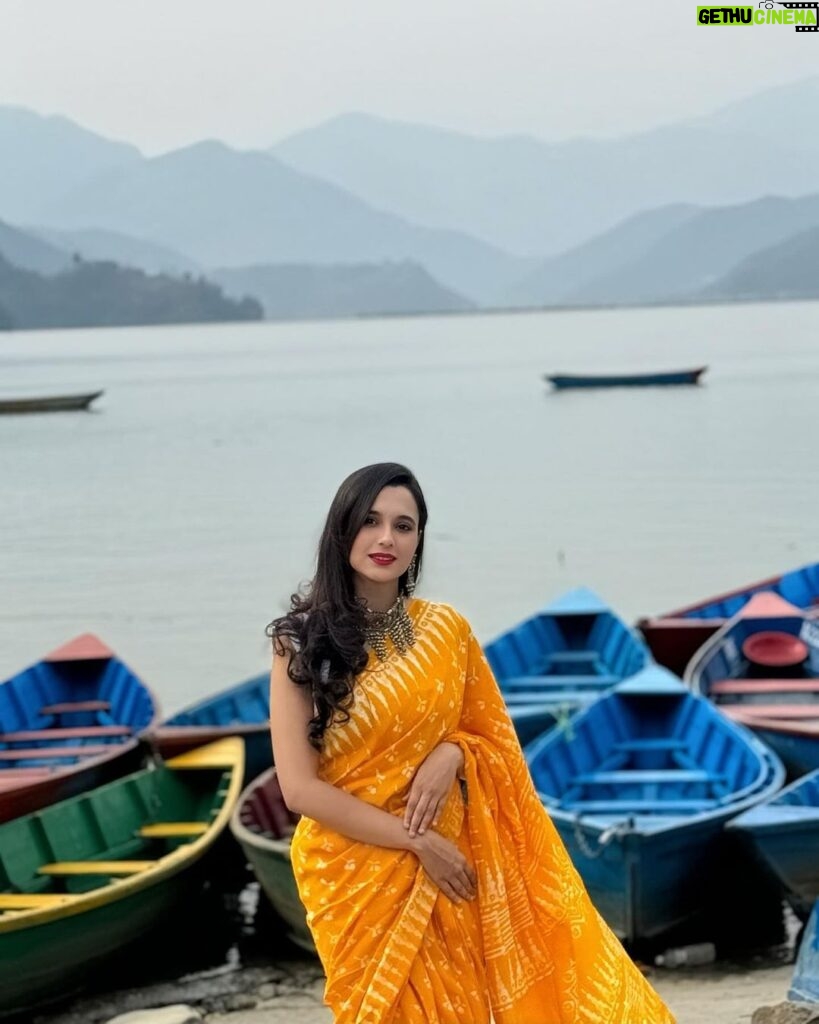 Sabila Nur Instagram - 🧡🌻 Pokhara, Nepal