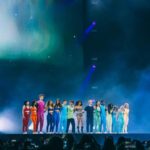 Sabina Hidalgo Instagram - forever united tour 🖤 gracias Brasil y Portugal por las noches tan mágicas que vivimos. jamás pensé estar de vuelta en los escenarios tan pronto y me hizo muy feliz hacerlo, ahora junto con mi Enzo.