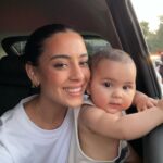 Sabina Hidalgo Instagram - enchi, te soñé tantas veces y te hiciste realidad. ser tu mamá es lo mejor de mi vida 🤍 te amo