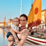 Sabrina Cereseto Instagram - Ogni giorno sempre più bello! 🥰 papi ci manchi! 🩵 Cesenatico