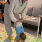 Sabrina Cereseto Instagram - Tra un anno in palestra 😎😂 Oggi lezione di verticale!