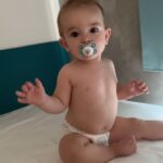 Sabrina Cereseto Instagram - Il dolce risveglio del principe Dante 🥰