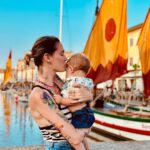 Sabrina Cereseto Instagram - Ogni giorno sempre più bello! 🥰 papi ci manchi! 🩵 Cesenatico