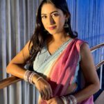 Safa Kabir Instagram - I love the shades of this saree Outfit @butterflybyshagufta