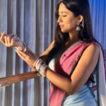 Safa Kabir Instagram - I love the shades of this saree Outfit @butterflybyshagufta