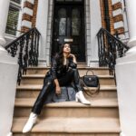 Safa Kabir Instagram - Slaying in Black, not looking Back.
