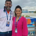 Saiyami Kher Instagram - It’s no secret how much I love sport. I have watched the Wimbledon twice, the US open once, so the AUS OPEN was always on my bucket list. Boy what an experience it was! It’s a festival. So much energy and excitement. Now I get why all players repeatedly say it’s the best slam to play. Ever since Federer retired it’s very tough to bring the same kind of love back for the sport. But I have loved @carlitosalcarazz ‘s growth and have been rooting for him. The way @janniksin has played we know the future is in safe hands. I am so so grateful to @visitmelbourne for hosting me for the @australianopen this year. And giving me the best experience! Sitting like 6 seats away from the great Rod laver 🥹 This experience was made even more special because of @rohanbopanna0403 :) I wish I was there rooting for him in the finals. But it’s been such a proud moment to watch him play the way he is and becoming world no 1! I HIGHLY recommend coming and experiencing this to all sport lovers. Cannot wait to be back here next year ❤️ @visitmelbourne @australianopen #everybitdifferent #visitmelbourne #ausopen