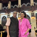 Saiyami Kher Instagram - For every little girl her first hero is always her father. I was no different. He loved his college. Xaviers not only looked like Hogwarts but it felt magically listening to my father describe it. So studying at Xaviers was always a dream. 82% was never going to be enough to get me admission there. But sport & my sister came to my rescue. My state level badminton certificates attested, my sister stood in queue & lo behold my name was on the sports quota list at St. Xaviers college. My proud father drove me from Nasik for my investiture ceremony. He couldn’t contain his excitement. The moment I stepped into Xaviers I realised why. My father took me along showing me his class & the terrace, like he was showing me his childhood house. I immediately felt at home. I didn’t realise how much this college was moulding me into what I am. I spent the 5 best years of my life having fun. Malhar security,playing 9 sports, soaking in the music theatre & in between this studying. I learnt how to dream, to live, to love to fight for what is right, to become a better person. Xavier’s was not a college it was a way of life. When I passed out,I immediately started modelling & auditioning for films. I realised how the world outside is not Xaviers, its not such a happy place. People are not kind, life is not fair & the struggle is real. But my professors had prepared me well. My friends have been my support system everytime I have been down. So for me making my family,friends & teachers proud always remains my first goal. A few days ago I was called to college where they felicitated me for Ghoomer. This time around I drove my father from Nasik. My professors met me with their eyes filled with pride. My father took me around again showing me same the class & the same terrace, this time it took longer, I had to share my memories as well. He watched me go up on stage, heard all the kind words of praise & couldn’t contain his excitement, with tears flowing down his cheeks. My first hero was very proud of me. I hope I can continue to make him, my family, friends & teachers feel proud. I have a long long way to go, but this part of my life, this little part, is called HAPPINESS ❤️