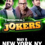 Sal Vulcano Instagram - We are RETURNING TO RADIO CITY MUSIC HALL! Sunday May 5th aka Cinco de Mayo... Pre-sale starts TOMORROW using code IJDRIVE @impracticaljokersofficial