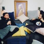 Sal Vulcano Instagram - Old days. @chrisdcomedy @thehomelesspimp @heybabepod @pillows