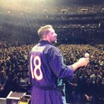 Sal Vulcano Instagram - Sometimes a venue you're lucky enough to work with will give you a gift as a kind gesture / memory of the experience. Sometimes it's a personalized jersey of the team that plays at the venue. Very much an honor. Very grateful. I will always wear the gift on stage. Even better if it's a bath robe with my name on it. Thank you, Schottenstein Center and Columbus. 2023 Tour on sale now. Many cities added. Special Taping 12/2 in Chicago. Link for bio for tix. 🙏