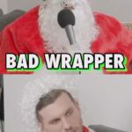 Sal Vulcano Instagram - HAPPY HOLIDAYS BABES! How’s wrapping going?! 😆🎄🎁🎁🎁🎁 #comedy #funny #santa #xmas #podcast